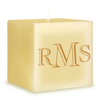 Riverwood Monogram Personalized Candle - Engraved