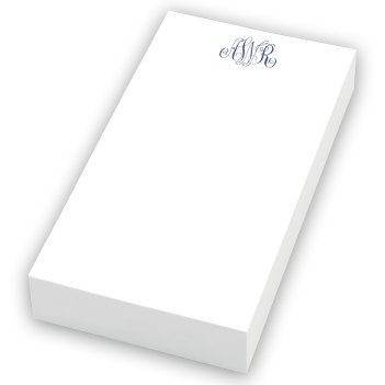 Delavan Monogram List - White PADDED