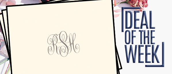 Delavan Monogram Note
